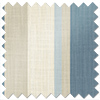 Laura Ashley Awning Stripe, Seaspray - Roman Blind